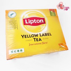 立頓黃牌精選紅茶 200公克 Lipton立頓 紅茶包 沖泡茶飲 咖啡廳 餐飲業 原料, 1個