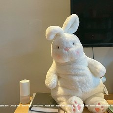 대왕 토끼 인형 애착 봉제 동물 선물 귀여운 80cm, 1개, A. 토끼