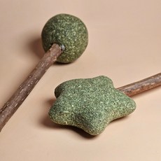 HOWAJIA 貓草磨牙棒棒糖 貓咪磨牙 新鮮貓草磚 貓草 紓壓 貓咪減壓神器 放鬆, 1個