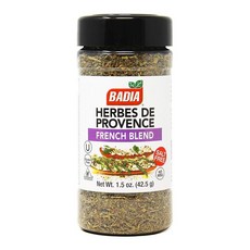 Badia Herbs De Provence 시즈닝 프렌치 블렌드 42.5g(1.5온스) - 우아하고 일상적인 요리를 위한 전통적인 프랑스 맛