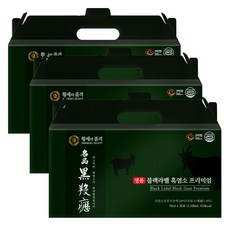 황제의품격 블랙라벨 흑염소진액, 2.1L, 3개