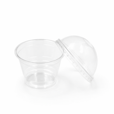 두쫀쿠 150ml 5온스 78파이 소스 용기 무타공 돔뚜껑 세트 100개 (HK), 1개