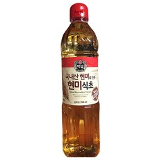 백설 현미식초 0.9L 업소용
