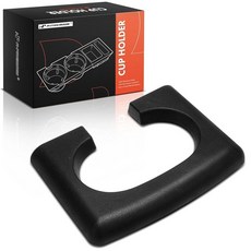 A-Premium 포드 F-150 2004-2014와 호환되는 컵 홀더 팔걸이 패드 전면 중앙 콘솔 베이지, Black