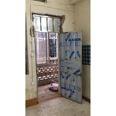 304스텐 현관문 방범문 창고 맞춤제작 가정집 싱글도어 중문 철문 사무실, 5. 단면봉판문