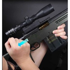 배그 장난감총 가짜총 AWM 에땁 카구팔 너프건, 1개, 바렛-카멜레온 120cm 20탄성