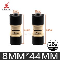 MTB 후면 충격 DU 부싱 8X22 24 32 44 50 52 54 68MM RO SHOX 산악 자전거 부품 알루미늄 합금, 8x44mm 2Pcs, 2개