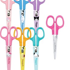 산리오 안전캡 가위 어린이 가위 양손잡이 소형 가위 캐릭터 14cm, 마이멜로디