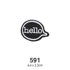 와펜 DIY 자수 패치 와펜모음 열부착식와펜, 4개, 와펜 패치 591번