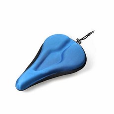 싹팔아 자전거 안장커버 젤쿠션 패드 자전거안장교체 실내자전거안장 자전거패드 자전거쿠션안장, 1개, 레드