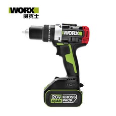 WORX 20V 無刷電鑽 衝擊鑽 WU377, 1箱