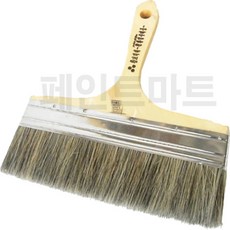 대형붓 대형브러쉬 평붓 10인치 3호 약 225mm 도배붓 가장 큰 붓 미장솔 겸용 브러쉬 paint붓, 1개