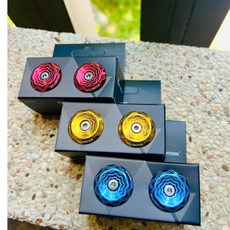 【放肆拜客】新款 Ciclovation Vortex AL 鋁合金漩渦 - 功率波系列// 膨脹式尾塞蓋, 海軍藍, 1個