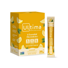 Ultima Replenisher 日常電解質沖泡飲 檸檬口味 20入, 1個, 64g