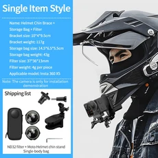 Insta360 X5 ND16 32 64 그라데이션 중성 밀도 필터 카메라용 다층 코팅 적용, 01 빠른  Mainland, 17 Helmet mount2 3in1