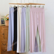 熱賣大彈力莫代爾暖腹高腰衛生褲女士無痕內搭褲秋冬薄款保暖褲振風優選