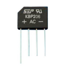KBP206 브릿지다이오드 600V 2A Bridge Diodes, P000JDHZ000A