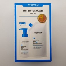 아토팜 탑투토 워시 본품300ml+리필250ml, 1개