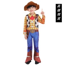 瘋狂派對 胡迪警長兒童變裝服 萬聖節派對牛仔服飾 S號