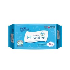 康乃馨 Hi-Water 水濕巾, 80入, 1包