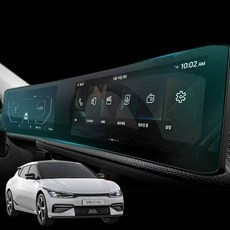 EV6 보호필름 내비게이션 파노라마 풀커버 kyw+321qV