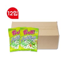 트롤리 애플향 링스, 100g, 12개