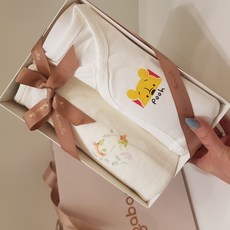 아가방 50% 베이비페어 디즈니베이비 티거 푸 신생아 배냇저고리 출산준비 ~ 임신축하선물 배내저고리! 2벌 세트로 드림 쇼핑백포함 예쁘게 포장 출고