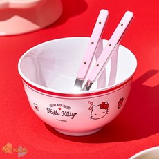 호기마트 헬로키티 국그릇 1P 공기밥용기