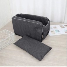小型犬車載狗窩, 高階灰色42*20*22, 1套