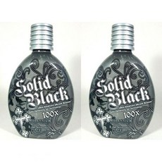 태닝 로션 크림 SOLID 블랙 100X 브론저 Dark Bed by Millennium 2 PACK, 400ml
