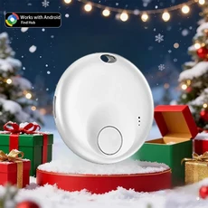 크리스마스 트래커 태그 구글 파인드 허브 안드로이드 활동 추적기 웨어러블 기기 자동차 키 전자제품, 06 White