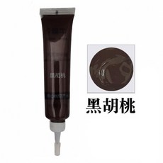 木紋修補漆 補漆筆 木頭修補漆 家具修補漆 木器漆 木質修補膏藥 刮痕修復, 1個, 黑胡桃