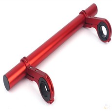 루루픽스마켓 자전거 확장 핸들바 30cm 자전거핸들바확장거치대, 레드