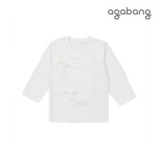 아가방 봄 크로셰수플레배내저고리 O/WHITE 01Q11700103