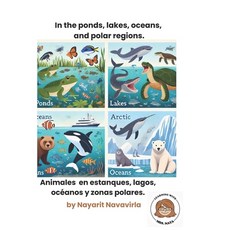 (영문도서) In the ponds lakes oceans and polar regions Paperback, Independently Published, English, 9798308385738
