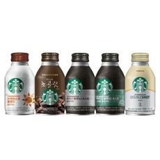 (스타벅스 시그니처 초콜릿 x) 스타벅스 /스타벅스캔커피/디저트커피/후식커피/맛있는커, 275ml, 1개