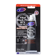 브이텍 VT-157P RTV 가스켓 실리콘 튜브형 블랙 100g, 1개