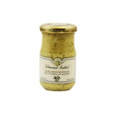 에드몽 팔로 바질 디종 머스타드 (프랑스산) 7.2 온스 (205g) Edmond Fallot Basil Dijon Mustard from France 7.2 oz (205 g, 7.0 Ounce (Pack of 1), 1개