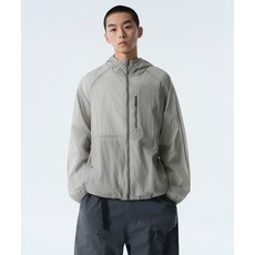 [백화점상품] MUSINSA STANDARD [시티 레저] 라이트웨이트 패커블 윈드브레이커 재킷 2 [라이트 그레이] MMEJJ5Z06-LG, XL