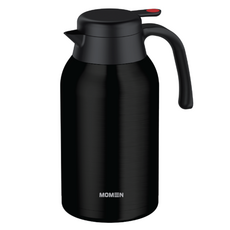 모멘 테이블포트 스텐 보온보냉주전자 이중진공주전자 2200ml, 1개, 블랙, 2.2L