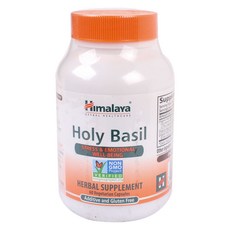 Himalaya 喜馬拉雅 Stress&Emotional Well-Being聖羅勒素食膠囊, 60顆, 1罐