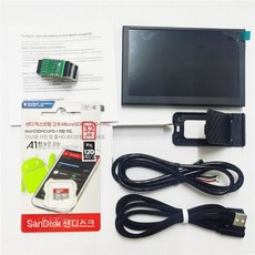 5인치 서브 모니터 IPS 스크린 화면 디스플레이 USB 모니터링 소형, H. 블랙 +9핀-듀얼 USB+32GB