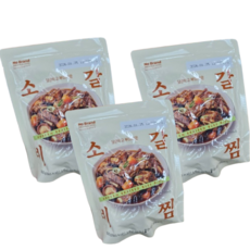 노브랜드 소갈비찜 500g x 3개 달콤하고 부드러운