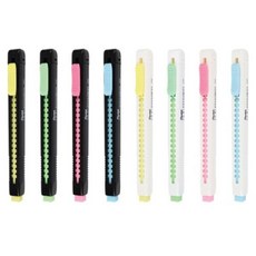 펜텔 클릭이레이져 ZE80 홀더 지우개, 와인, 1개