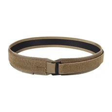 전술 ULB 이너 벨트 G 후크 이너 듀티 벨트 퀵 릴리스 메탈 버클 EDC 남성용 배틀 벨트 헌팅 에어소프트 허, 01 S, 03 Coyote Brown