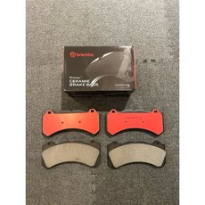BREMBO 來令片 VOLVO 北極星 POLESTER V60 S60 六活塞 前 煞車皮, 北極星 六活塞卡鉗 來令片一組, 1個