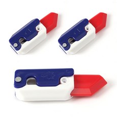 손장난감 인사템 플라스틱칼 흰색 파란 스트레스해소, 10세트