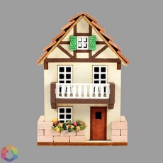 4보급창고 DIY 조립 오르골 유럽풍 집 태엽오르골, 단품