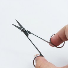 스텐 네일 케어 미용 가위 손톱 거스러미 코털 정리