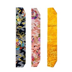 【好聲音樂器】 二胡 蓋弦布 日本花布 翔鶴 珍琴 台製 保護弓毛, 1個, 刺繡 粉色
